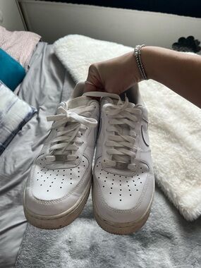 Classic White Nike Air Force 1’s